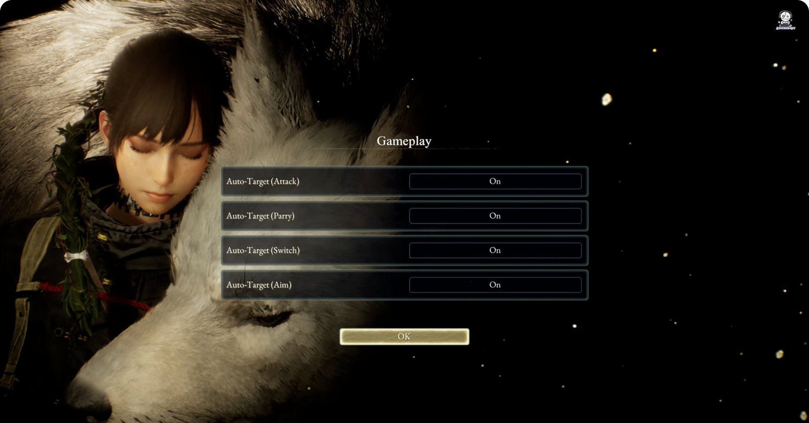 Beast of Reincarnation gameplay settings menu